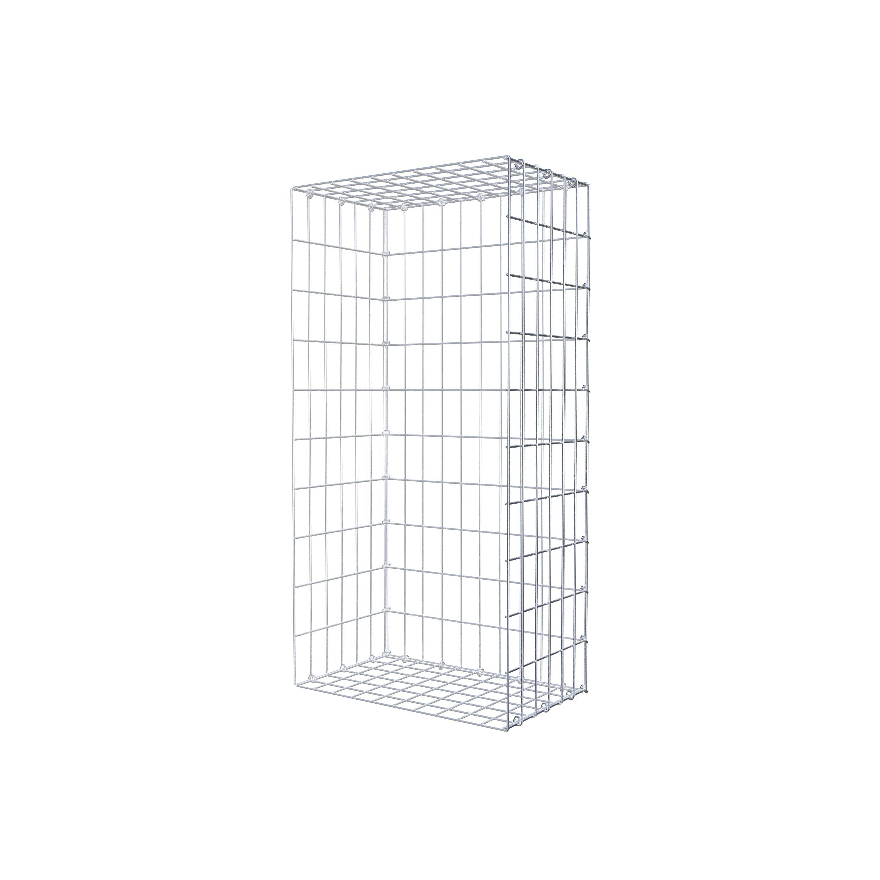 Pila adicional tipo 2 100 cm x 30 cm x 50 cm, malla 5 cm x 10 cm, anillo en C