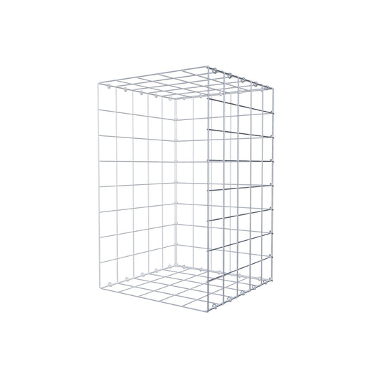 Pile aggiuntivo tipo 2 80 cm x 50 cm x 50 cm (L x H x P), maglia 10 cm x 10 cm, anello a C