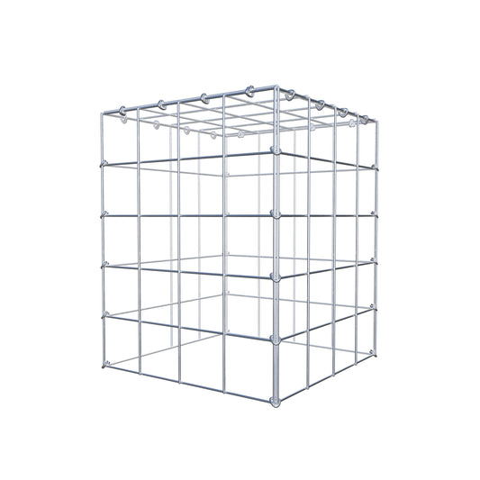Monteret gabion type 3 50 cm x 40 cm x 40 cm (L x H x D), maskestørrelse 10 cm x 10 cm, C-ring