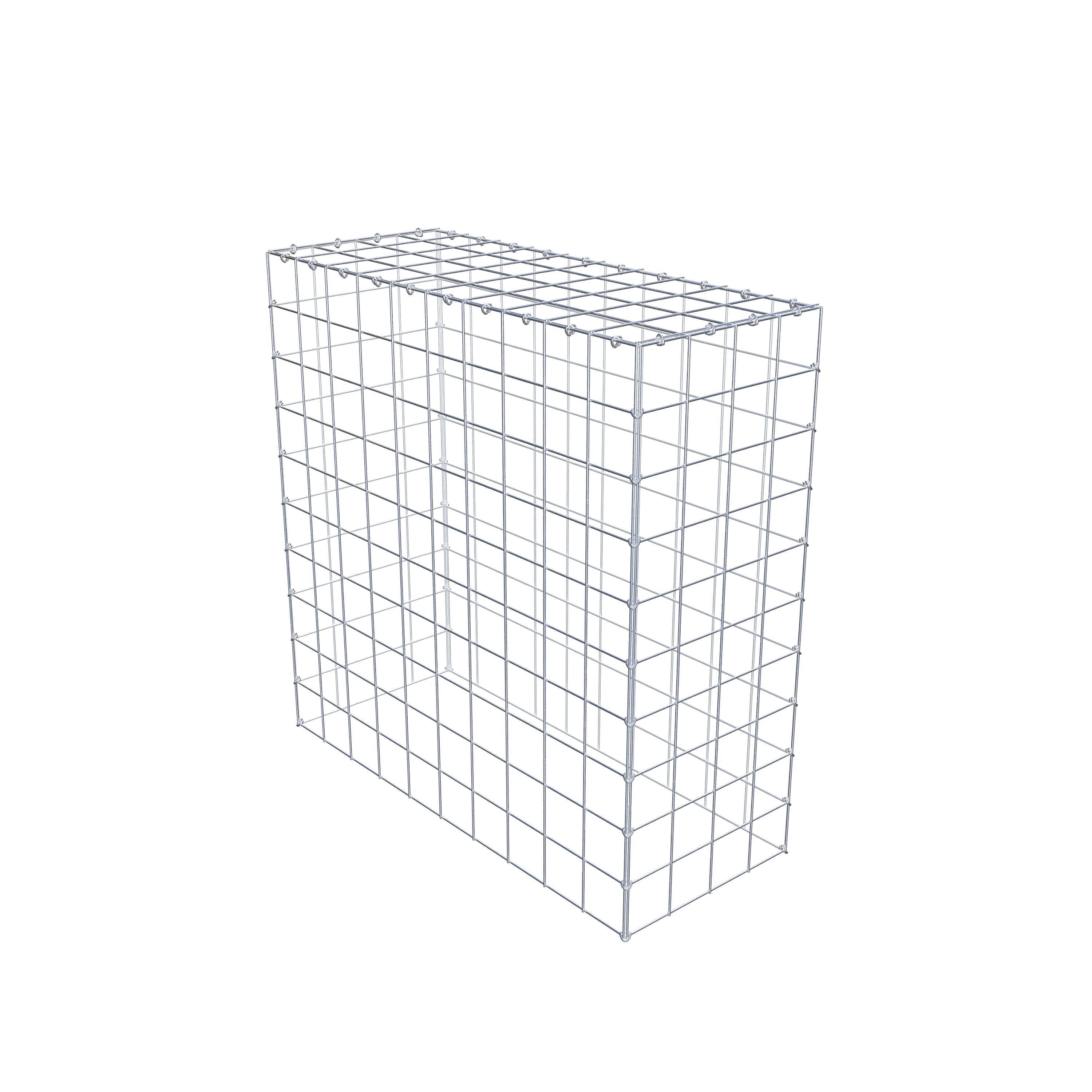 Type 3 oplegkorf 100 cm x 100 cm x 40 cm (L x H x D), maaswijdte 10 cm x 10 cm, C-ring