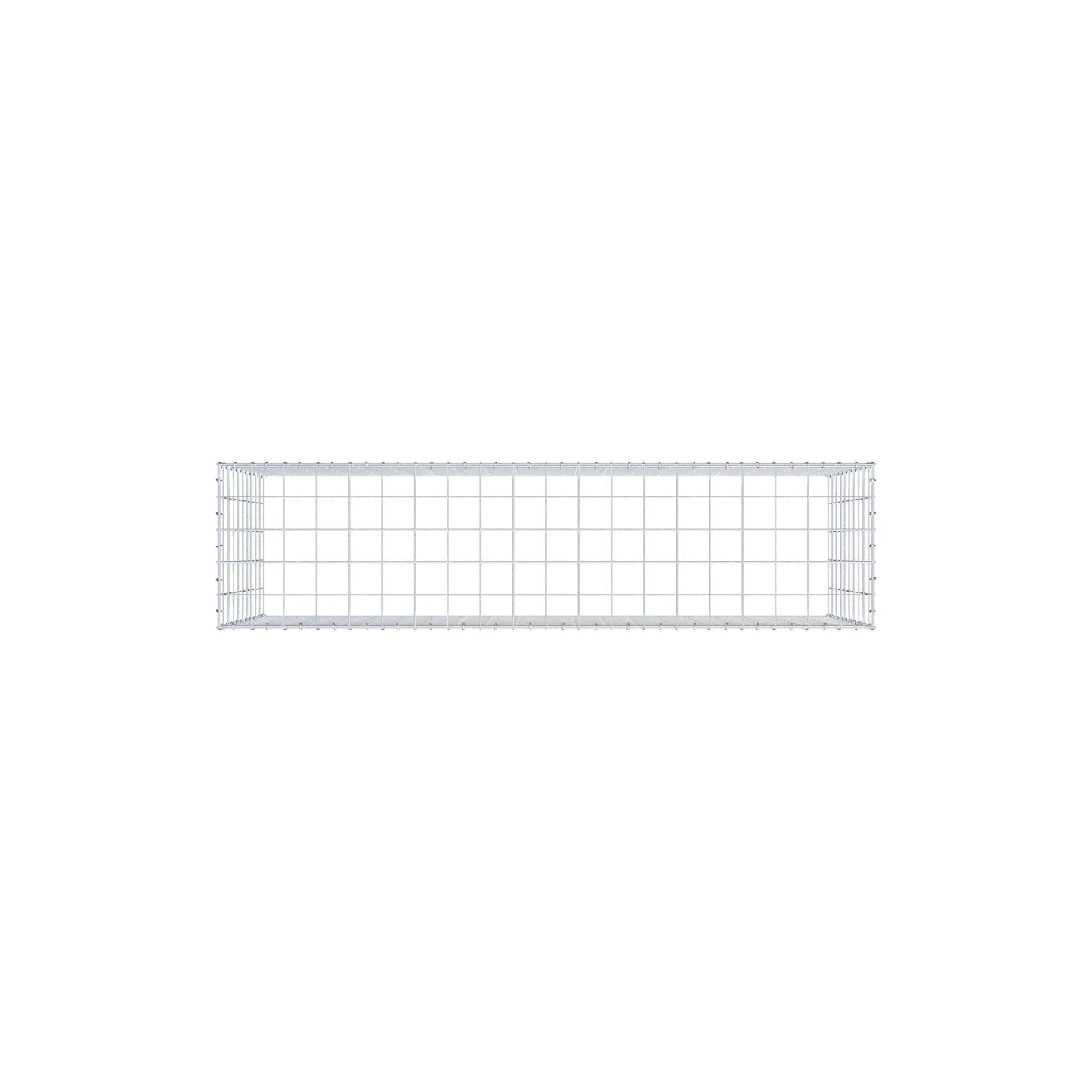 Anbaugabione Typ 3 200 cm x 100 cm x 50 cm (L x H x T), Maschenweite 10 cm x 10 cm, C-Ring