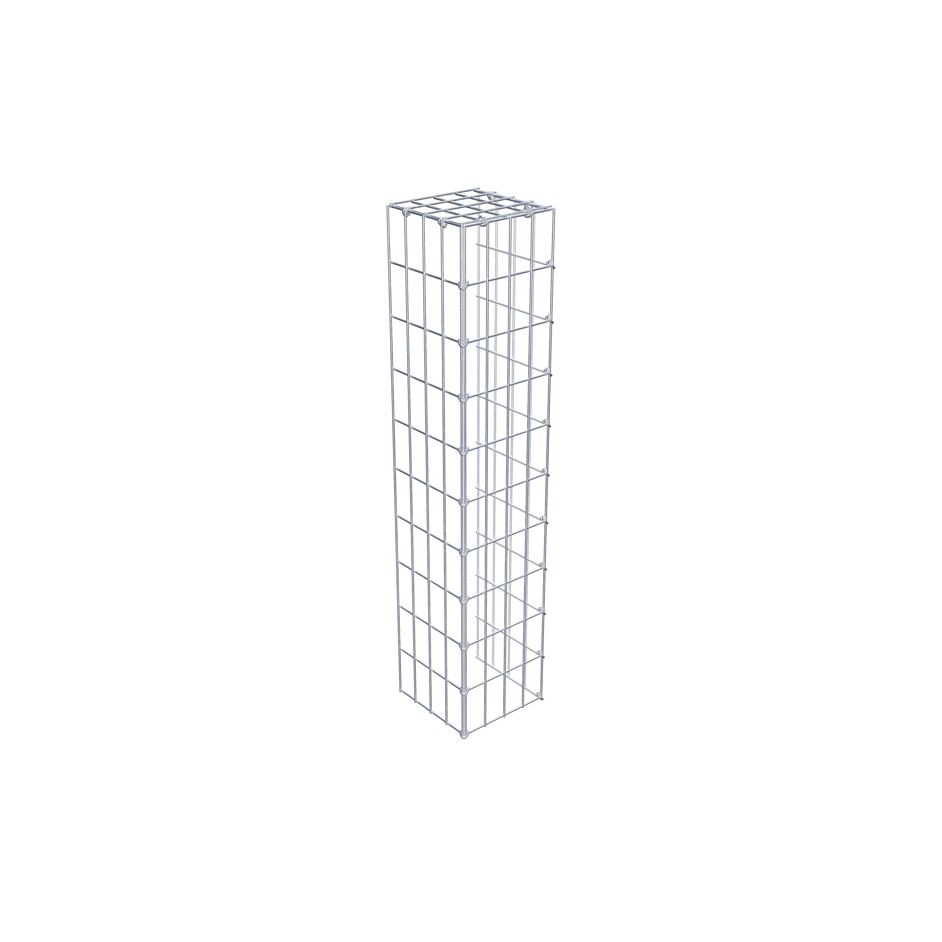 Add-on schanskorf type 4 100 cm x 20 cm x 20 cm (L x H x D), maaswijdte 5 cm x 10 cm, C-ring