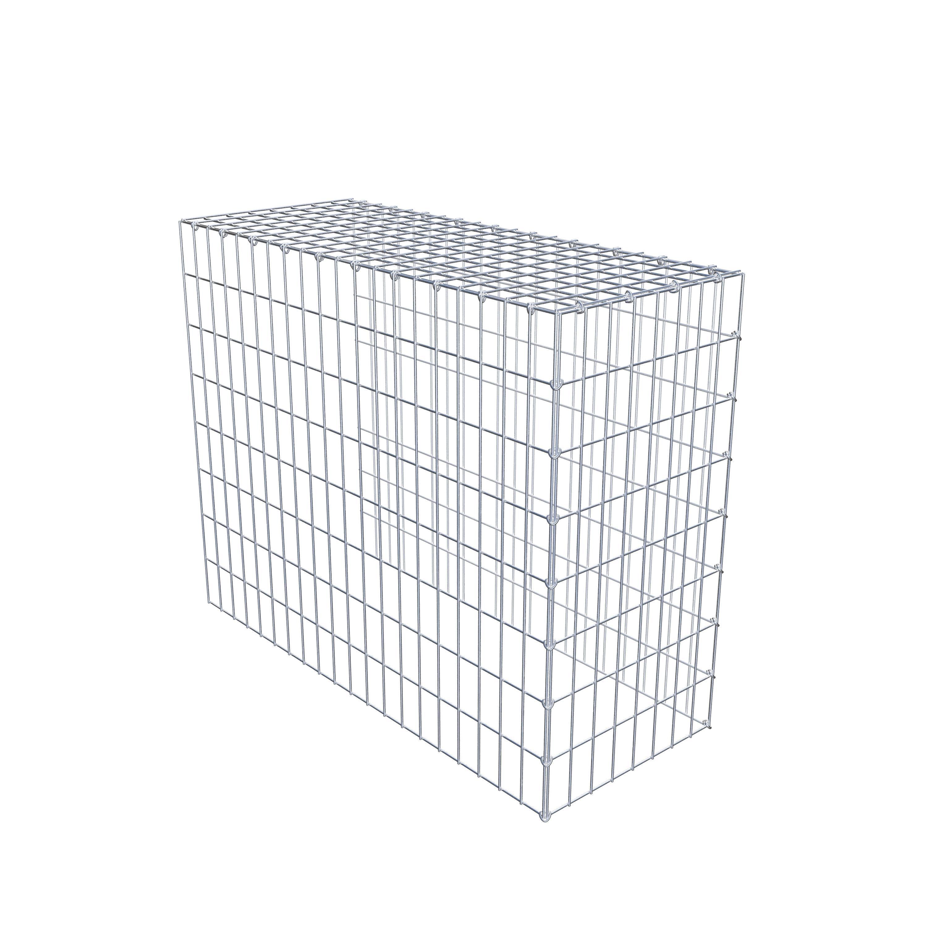 Type 4 oplegkorf 100 cm x 80 cm x 40 cm (L x H x D), maaswijdte 5 cm x 10 cm, C-ring