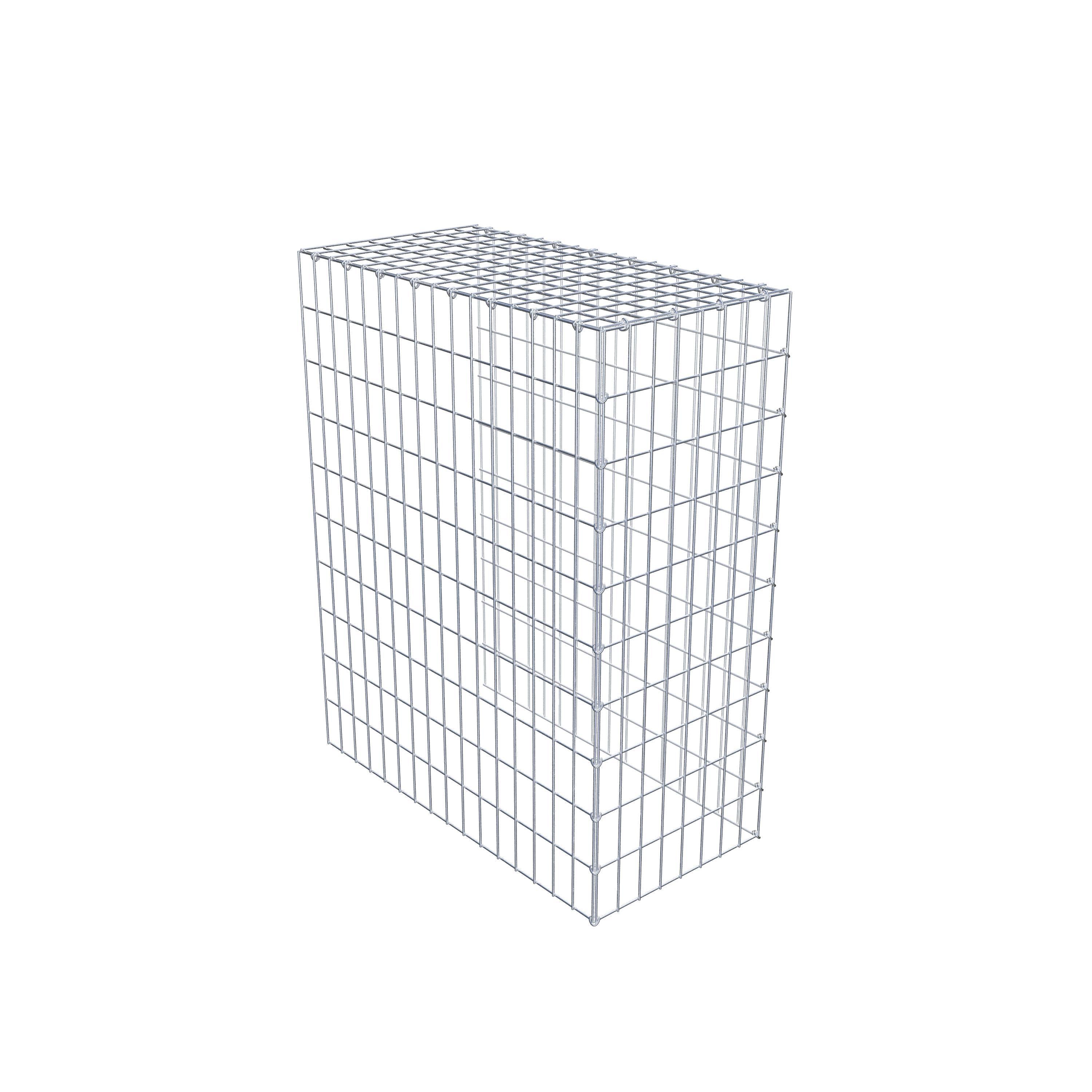 Type 4 oplegkorf 100 cm x 80 cm x 40 cm (L x H x D), maaswijdte 5 cm x 10 cm, C-ring