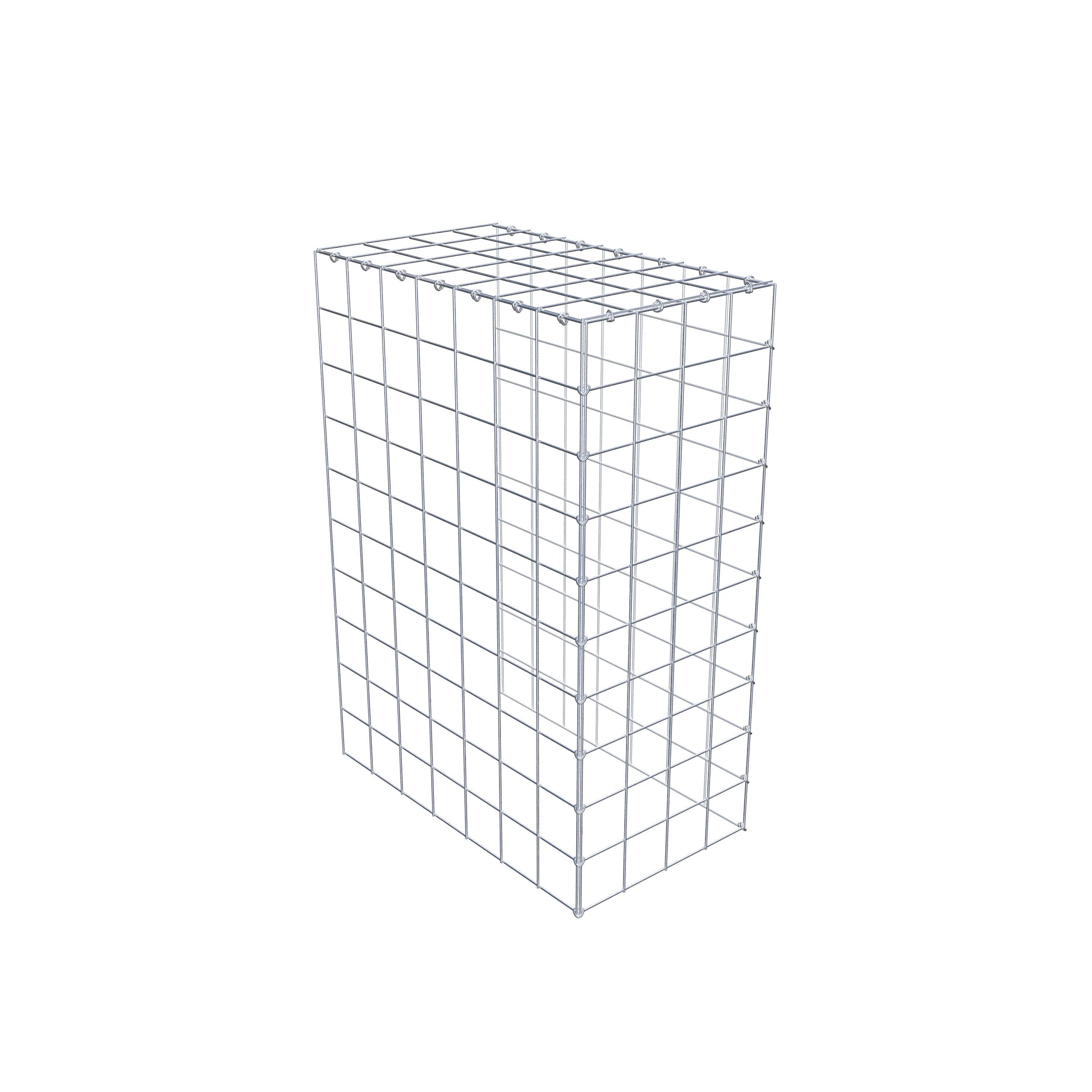 Gabião Tipo 4 100 cm x 70 cm x 40 cm (C x A x P), malhagem 10 cm x 10 cm, anel C
