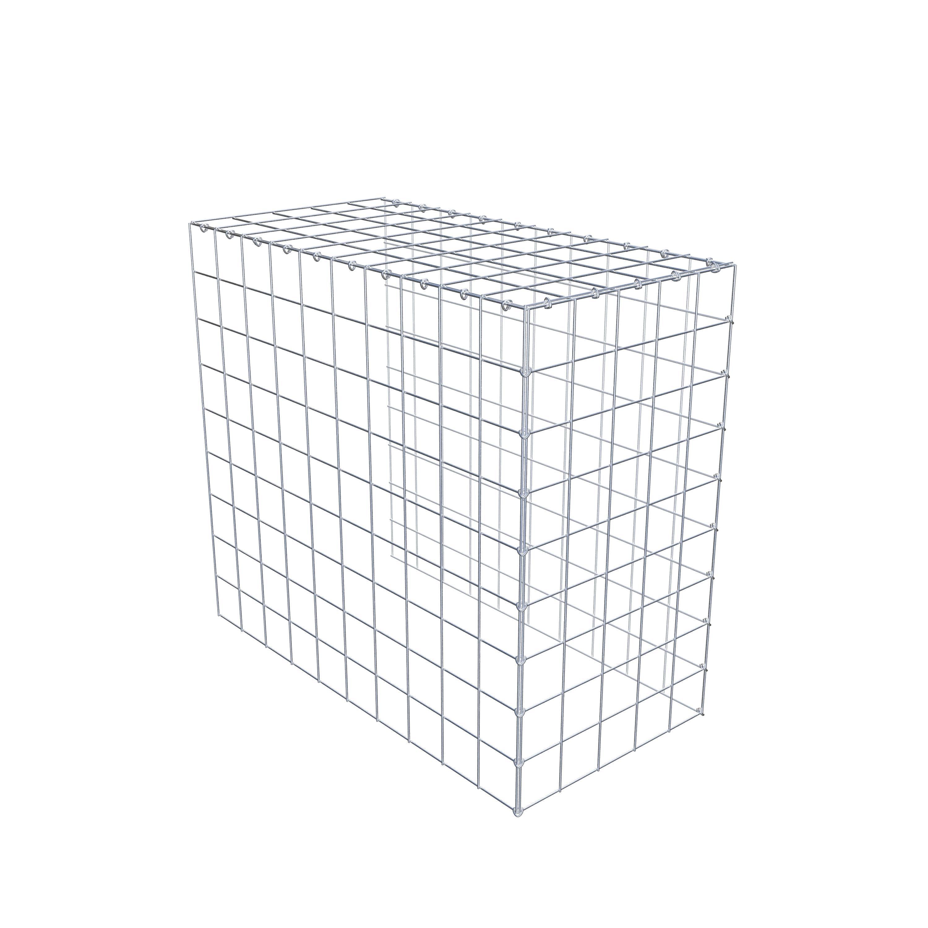Add-on schanskorf type 4 100 cm x 90 cm x 50 cm (L x H x D), maaswijdte 10 cm x 10 cm, C-ring