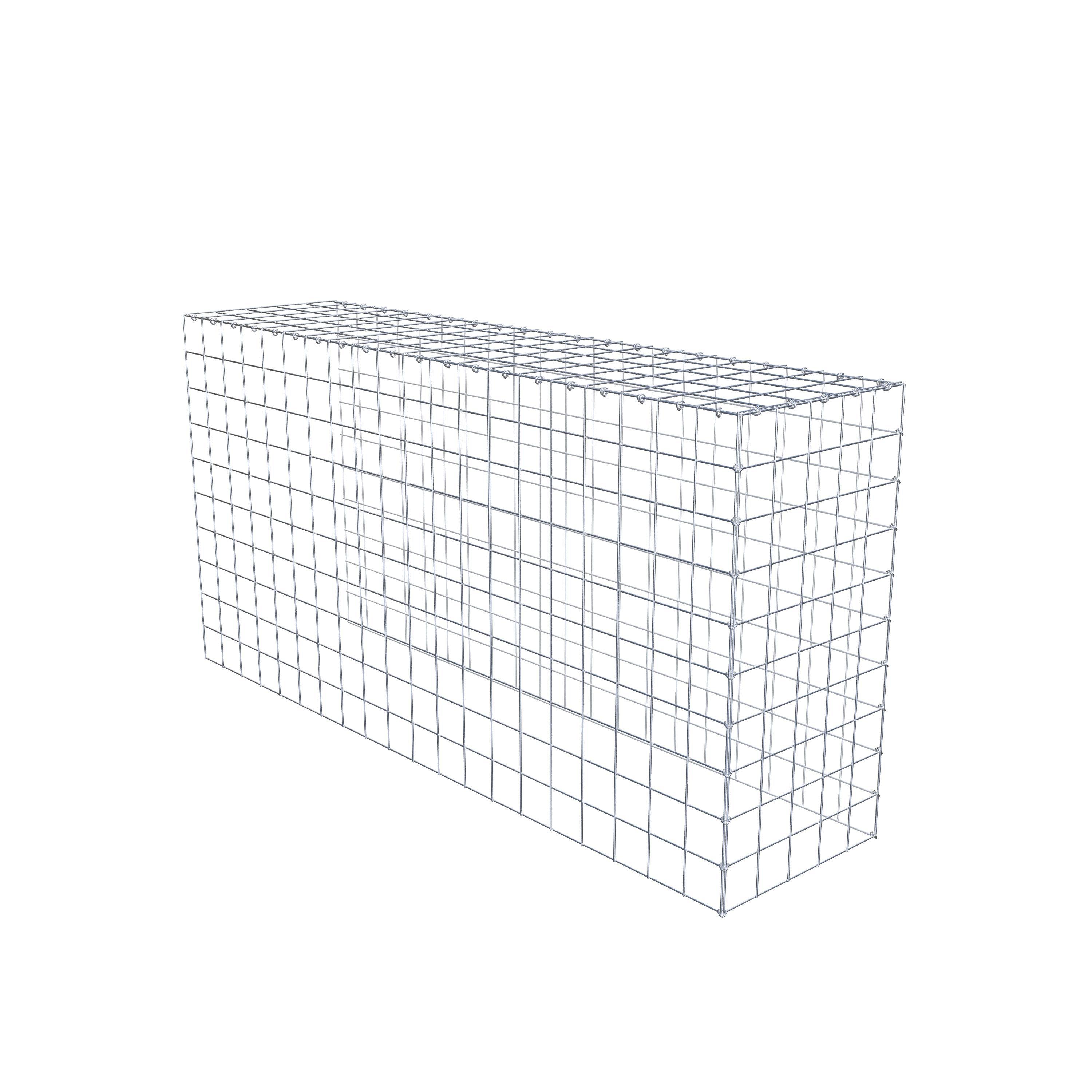 Add-on schanskorf type 4 200 cm x 100 cm x 50 cm (L x H x D), maaswijdte 10 cm x 10 cm, C-ring