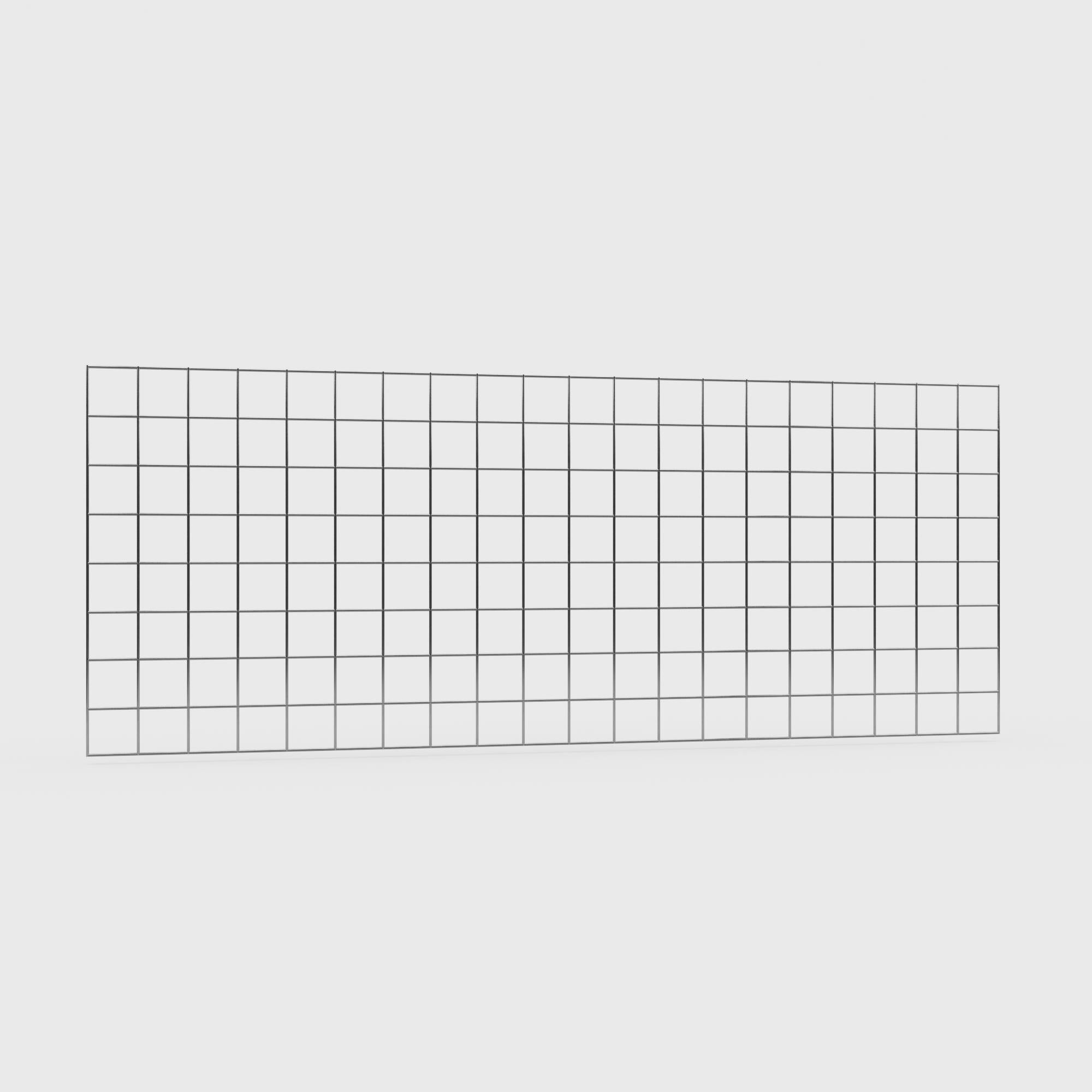 Rejilla decorativa/enrejado (incluido material de montaje) tamaño de malla 5 x 5 cm