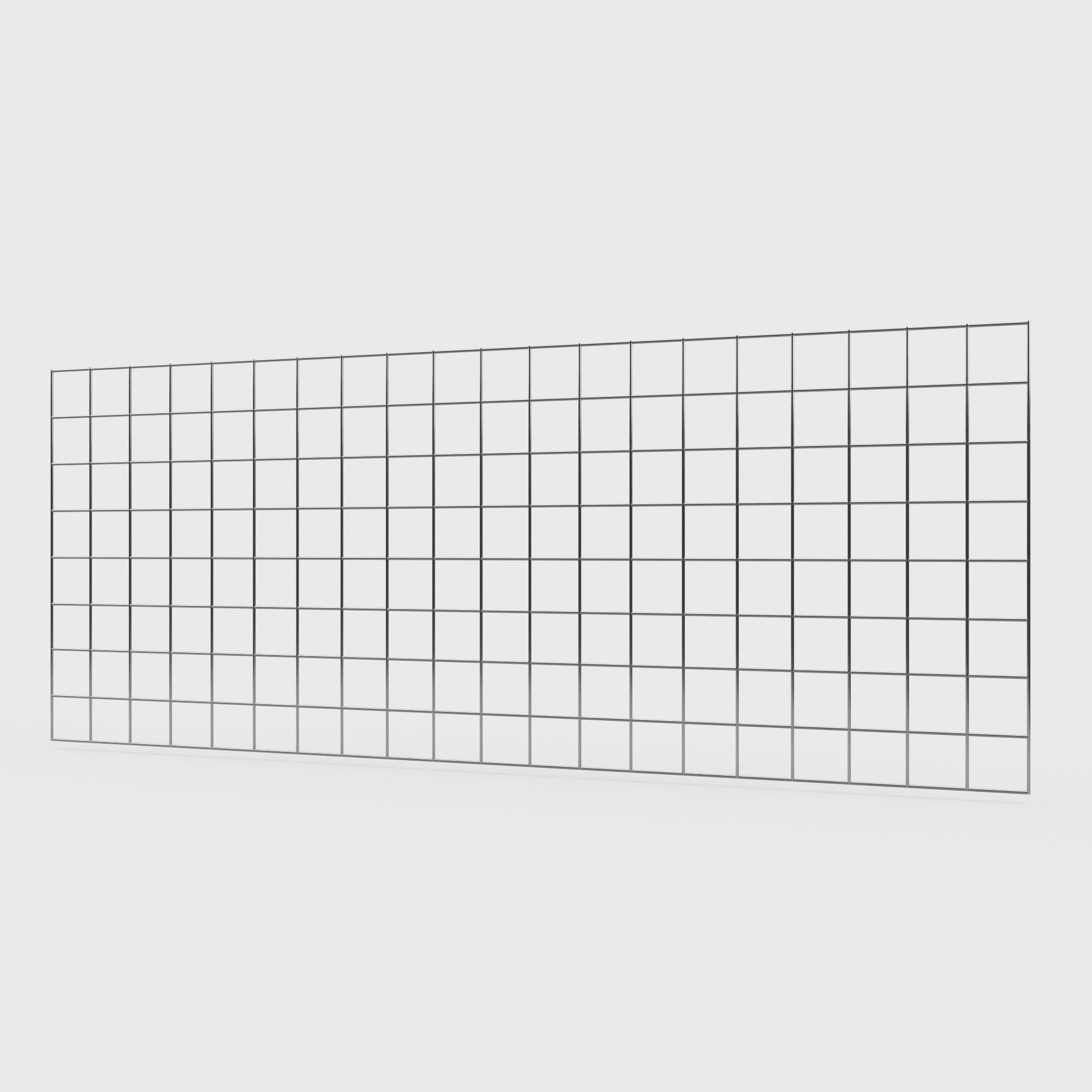 Rejilla decorativa/enrejado (incluido material de montaje) tamaño de malla 5 x 5 cm