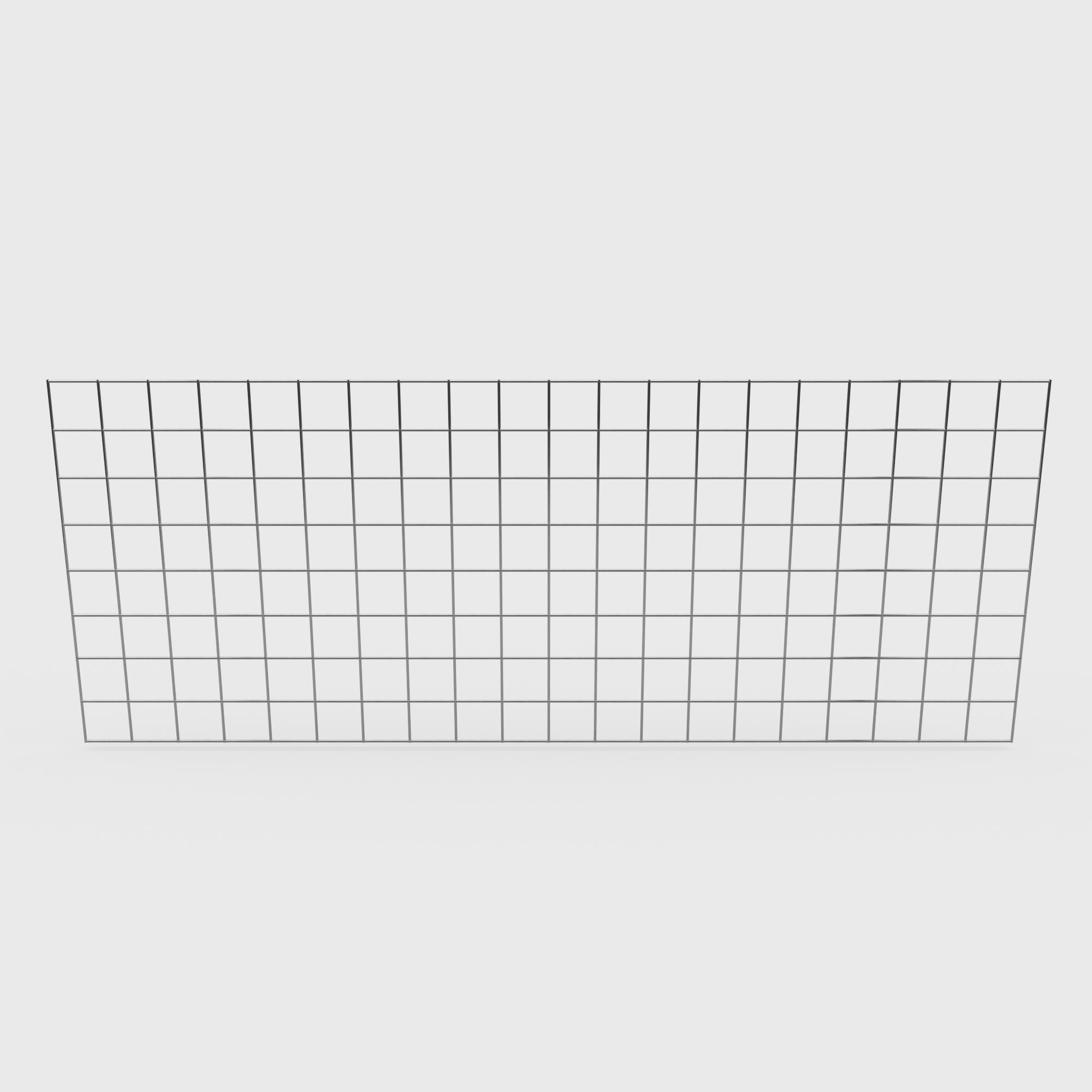 Rejilla decorativa/enrejado (incluido material de montaje) tamaño de malla 5 x 5 cm