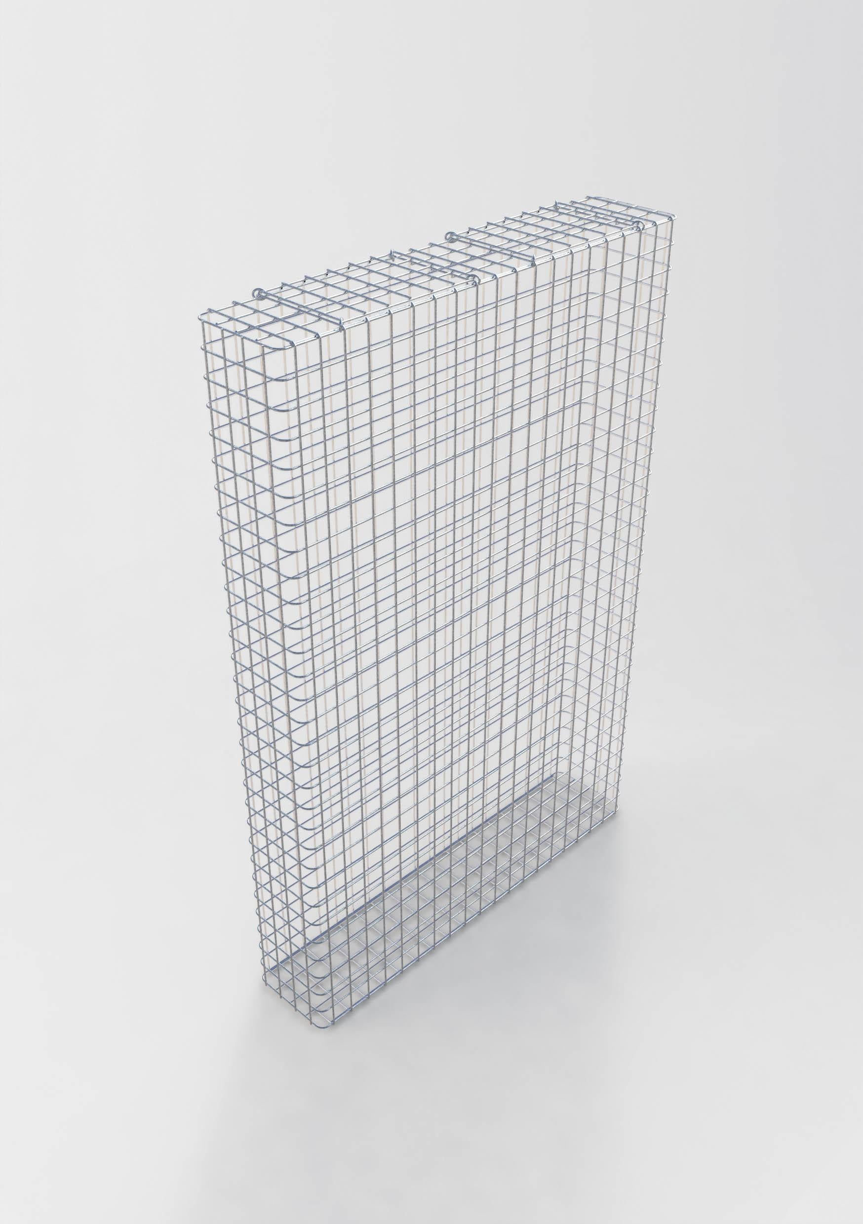 Thermisch verzinkte schanskorf 102 cm x 152 cm x 22 cm, maaswijdte 5 cm x 5 cm, volledig gelast