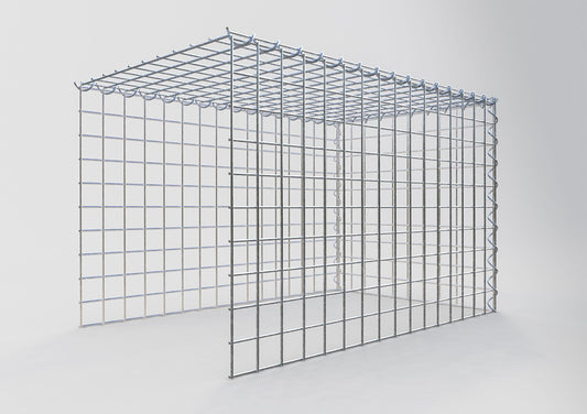 Fourche rapportée type 4 80 cm x 50 cm x 50 cm (L x H x P), mailles 5 cm x 5 cm, spirale