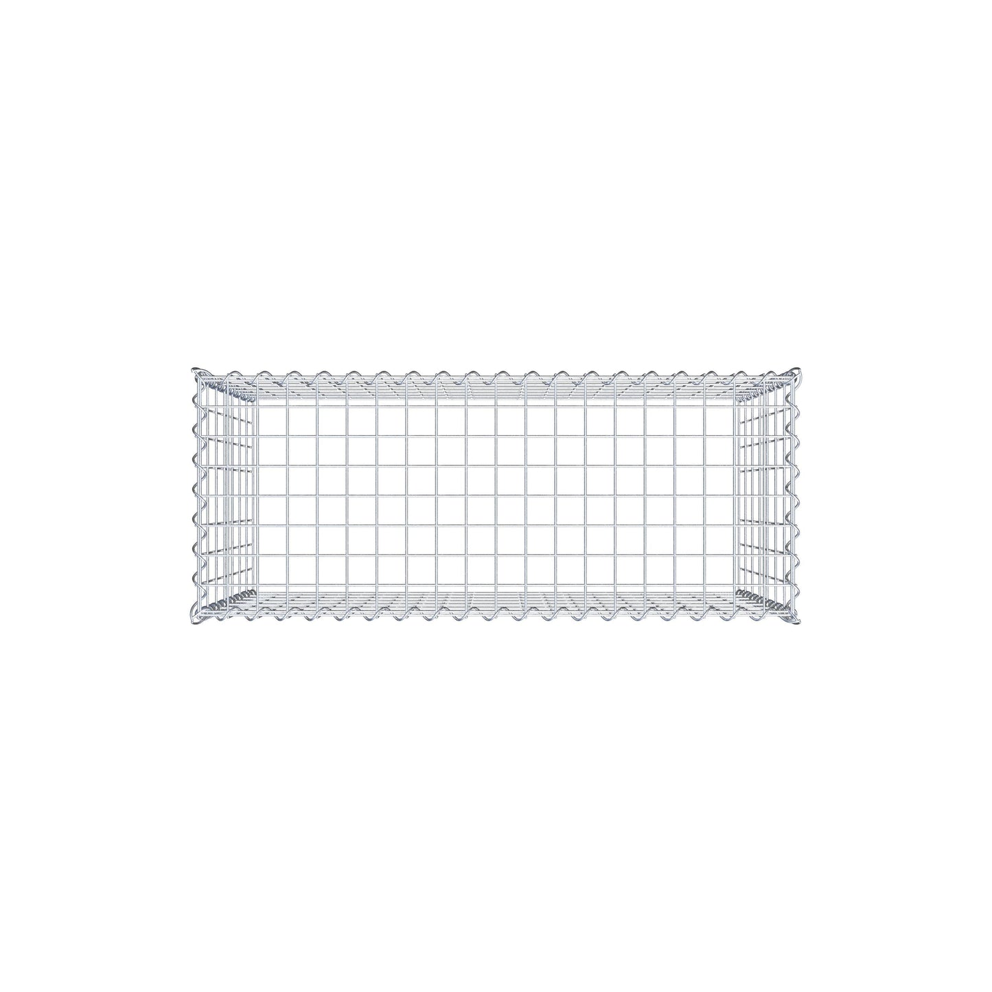 Gavión complementario tipo 3 100 cm x 70 cm x 40 cm (L x A x P), malla 5 cm x 10 cm, espiral