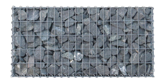 Set van 2 schanskorven 100 cm x 60 cm x 20 cm (L x H x D), maaswijdte 5 x 10 cm, spiraalvormig