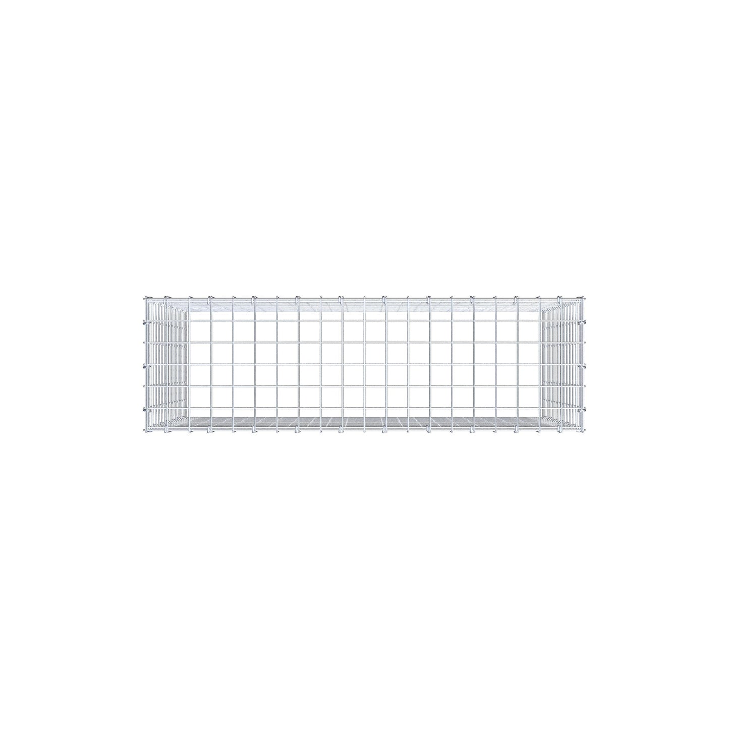 Fourche rapportée type 3 100 cm x 70 cm x 30 cm (L x H x P), mailles 5 cm x 5 cm, anneau C