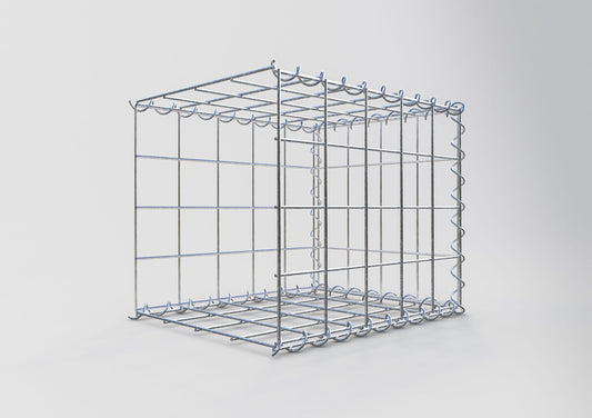 Anbaugabione Typ 2 50 cm x 40 cm x 40 cm (L x H x T), Maschenweite 10 cm x 10 cm, Spirale
