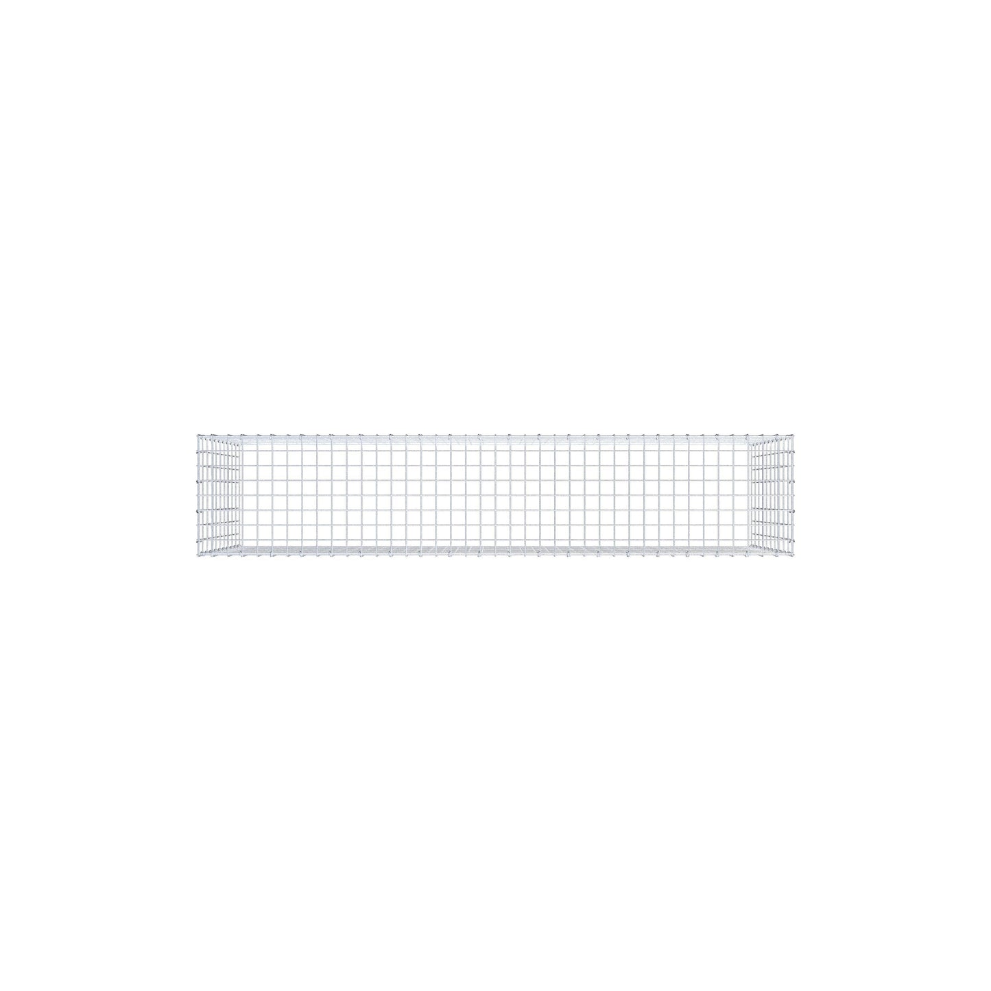 Opzetpaal type 3 200 cm x 100 cm x 40 cm (L x H x D), maaswijdte 5 cm x 10 cm, C-ring
