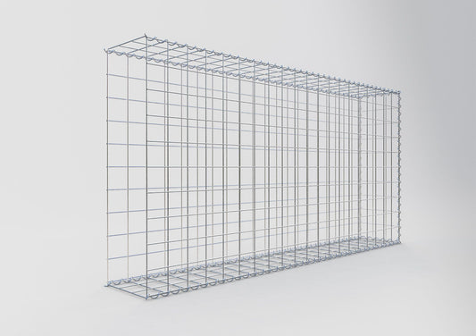 Add-on schanskorf type 2 200 cm x 100 cm x 30 cm (L x H x D), maaswijdte 10 cm x 10 cm, spiraal