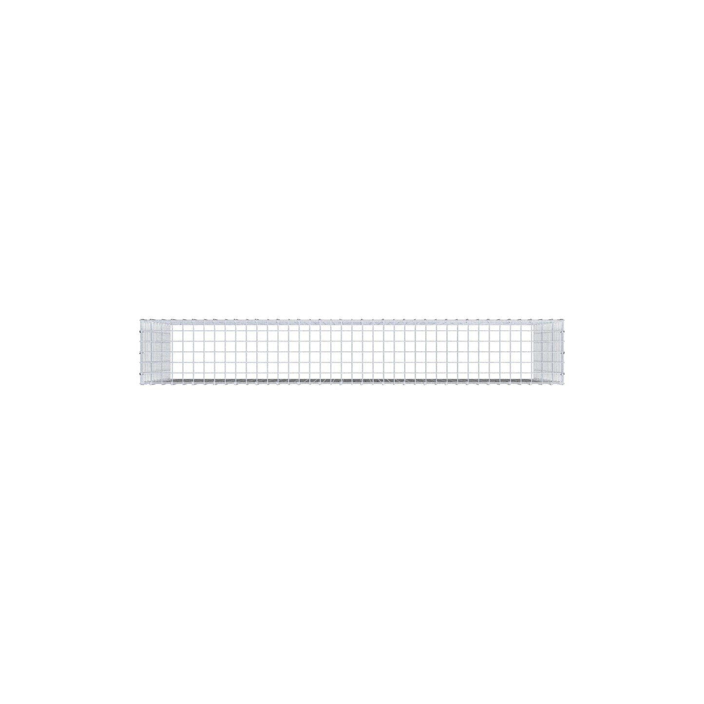 Opzetpaal type 3 200 cm x 100 cm x 30 cm (L x H x D), maaswijdte 5 cm x 5 cm, C-ring