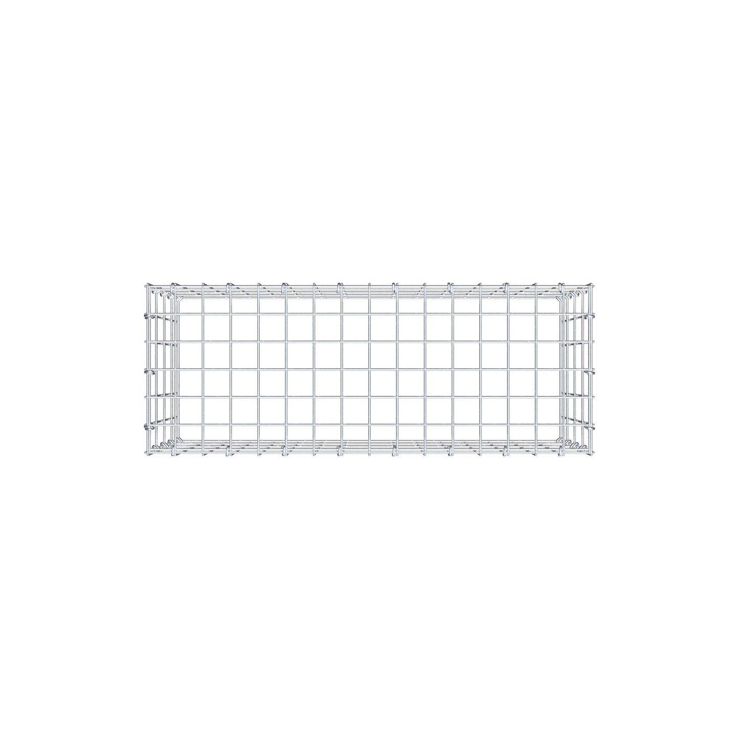 Pila adicional tipo 3 80 cm x 40 cm x 30 cm (L x A x P), malla 5 cm x 10 cm, anillo en C