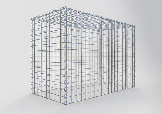 Gavión complementario tipo 3 100 cm x 70 cm x 50 cm (L x A x P), malla 5 cm x 5 cm, espiral