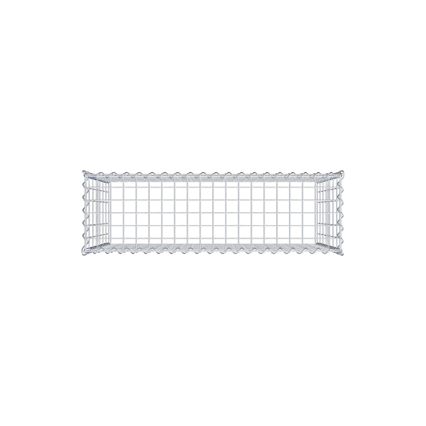 Gabbione aggiuntivo tipo 3 100 cm x 70 cm x 30 cm (L x H x P), maglia 5 cm x 10 cm, spirale