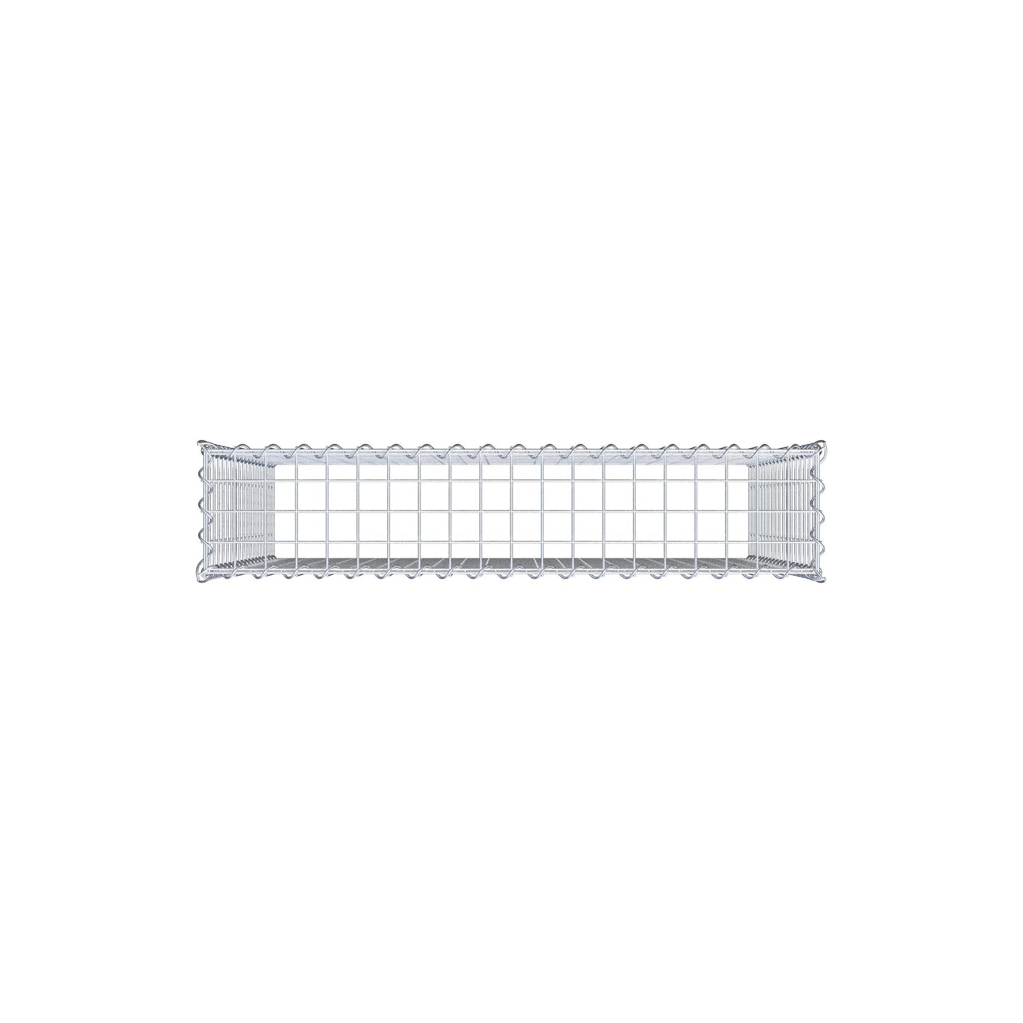 Extra gabion typ 3 100 cm x 90 cm x 20 cm (L x H x D), maskstorlek 5 cm x 5 cm, spiral