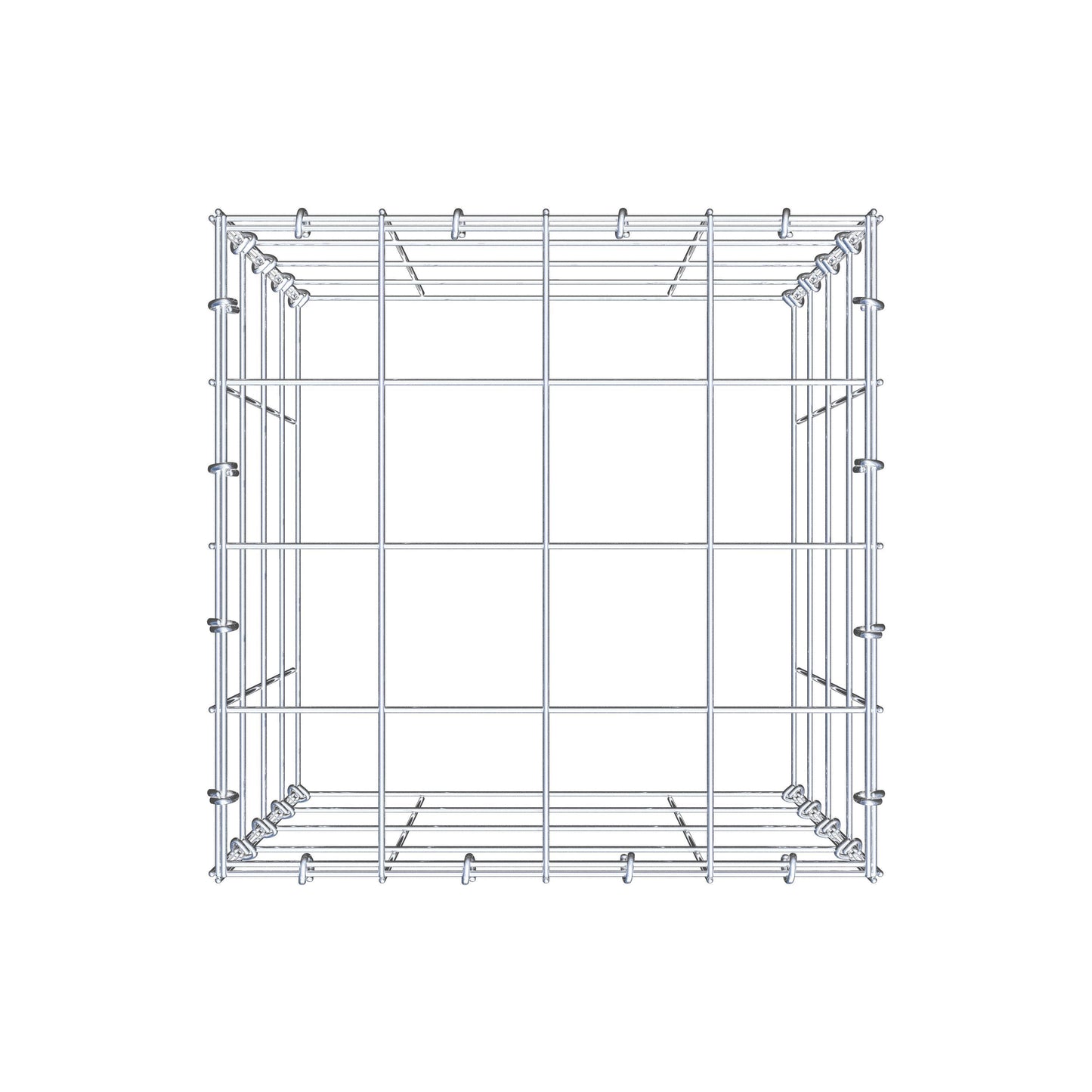 Tilläggspåle typ 3 40 cm x 40 cm x 40 cm (L x H x D), maskstorlek 10 cm x 10 cm, C-ring