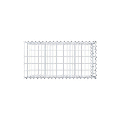 Gabbione aggiuntivo tipo 2 100 cm x 50 cm x 50 cm (L x H x P), dimensione maglia 5 cm x 10 cm, a spirale