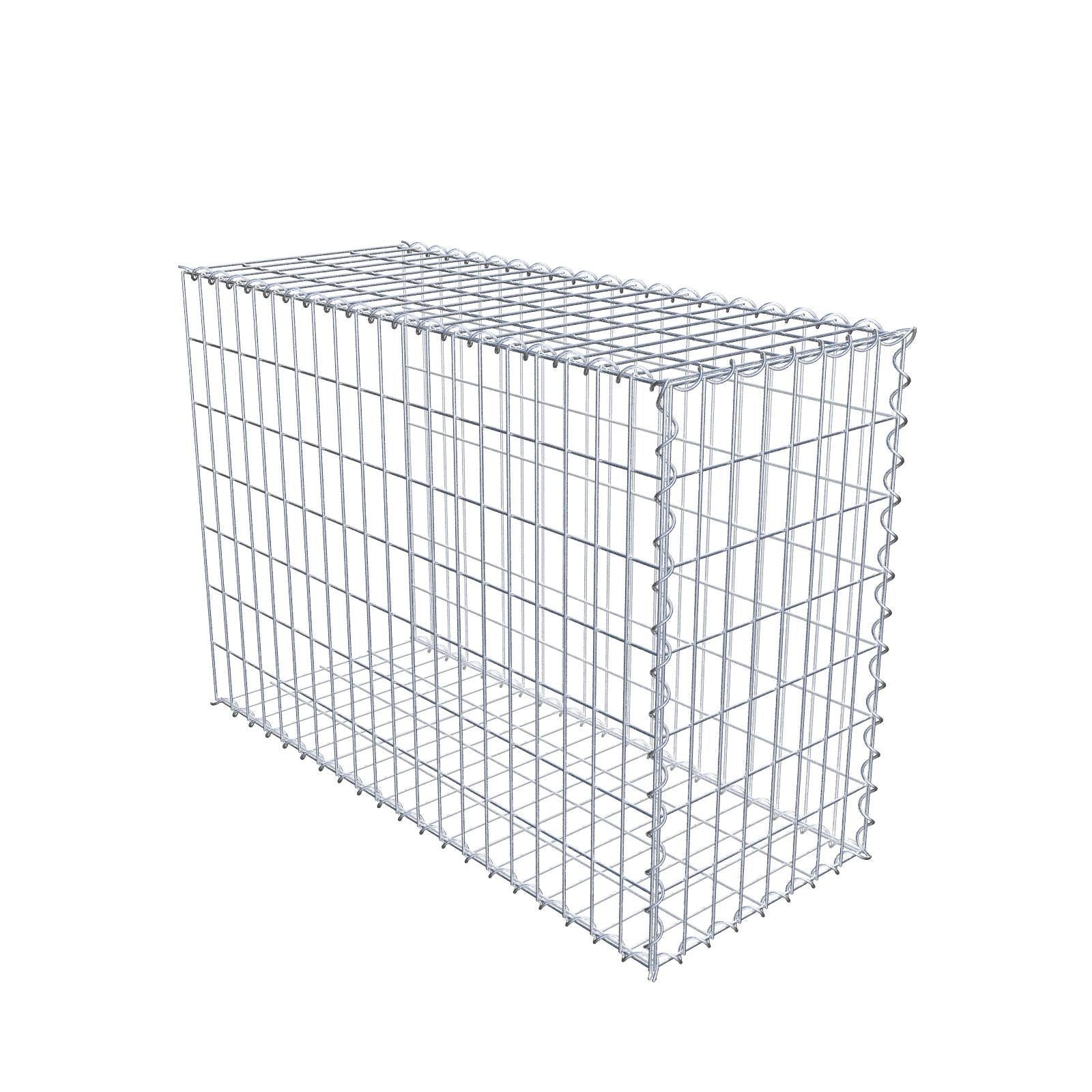Add-on schanskorf type 2 100 cm x 70 cm x 40 cm (L x H x D), maaswijdte 5 cm x 10 cm, spiraalvormig