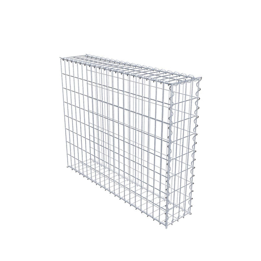 Add-on schanskorf type 2 100 cm x 80 cm x 20 cm (L x H x D), maaswijdte 5 cm x 10 cm, spiraalvormig