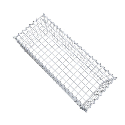 Opvokset gabion type 3 100 cm x 40 cm x 40 cm (L x H x D), maskestørrelse 5 cm x 10 cm, spiral