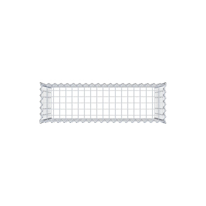 Påväxt gabion typ 3 100 cm x 60 cm x 30 cm (L x H x D), maskstorlek 5 cm x 10 cm, spiral