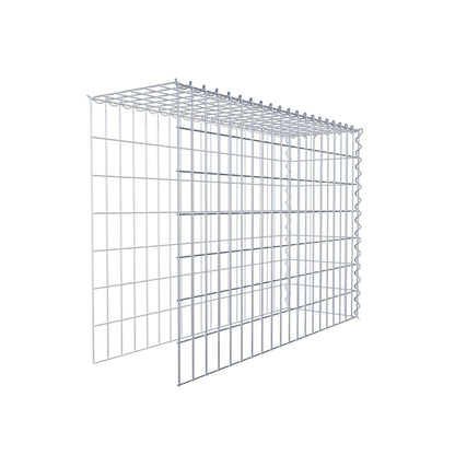 Anbaugabione Typ 4 100 cm x 70 cm x 30 cm (L x H x T), Maschenweite 5 cm x 10 cm, Spirale