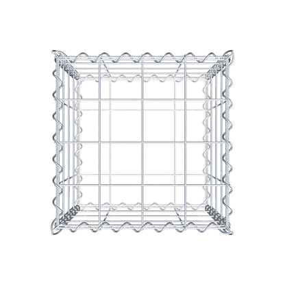 Gabion 40 cm x 40 cm x 40 cm (L x H x D), maskestørrelse 10 cm x 10 cm, spiral