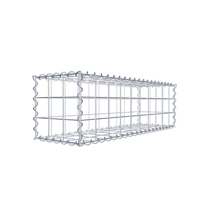 Gabbione 100 cm x 30 cm x 30 cm (L x H x P), maglia 10 cm x 10 cm, spirale