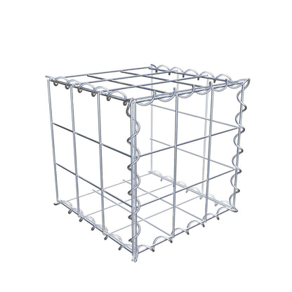 Gabion rapporté type 2 30 cm x 30 cm x 30 cm (L x H x P), mailles 10 cm x 10 cm, spirale