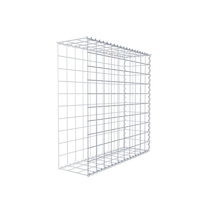 Extra gabion typ 2 100 cm x 100 cm x 30 cm (L x H x D), maskstorlek 10 cm x 10 cm, spiral