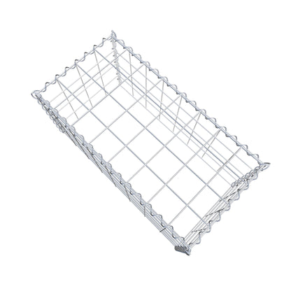 Opvokset gabion type 3 80 cm x 40 cm x 40 cm (L x H x D), maskestørrelse 10 cm x 10 cm, spiral