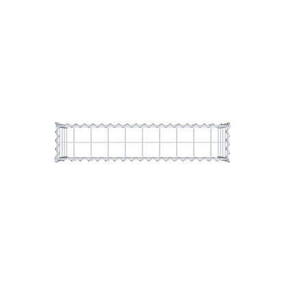 Add-on schanskorf type 3 100 cm x 40 cm x 20 cm (L x H x D), maaswijdte 10 cm x 10 cm, spiraal