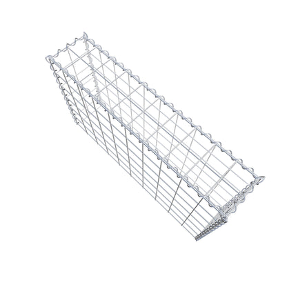 Gabião Tipo 3 100 cm x 60 cm x 20 cm (C x A x P), malhagem 10 cm x 10 cm, espiral