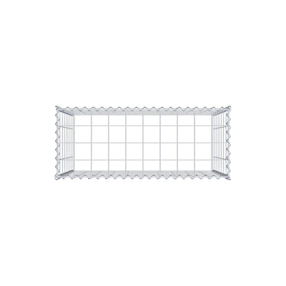 Grown-on gabion type 3 100 cm x 70 cm x 40 cm (L x H x D), mesh size 10 cm x 10 cm, spiral