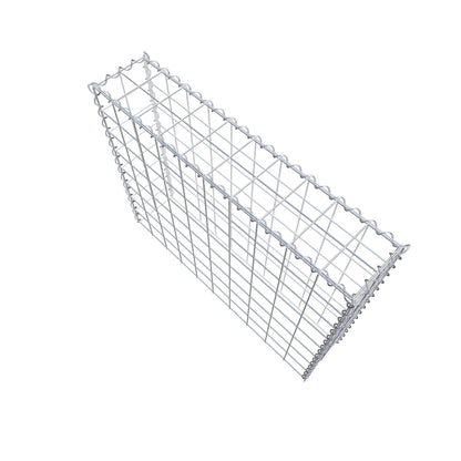 Gabião tipo 3 100 cm x 80 cm x 20 cm (C x A x P), malhagem 10 cm x 10 cm, espiral