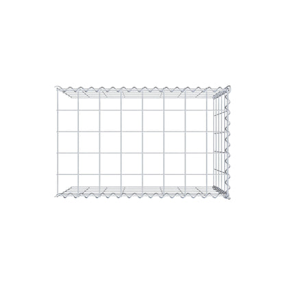 Extra gabion typ 4 80 cm x 50 cm x 50 cm (L x H x D), maskstorlek 10 cm x 10 cm, spiral