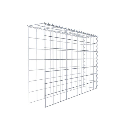 Gabion rapporté type 4 100 cm x 70 cm x 20 cm (L x H x P), mailles 10 cm x 10 cm, spirale