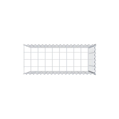 Gabbione aggiuntivo tipo 4 100 cm x 70 cm x 40 cm (L x H x P), maglia 10 cm x 10 cm, spirale