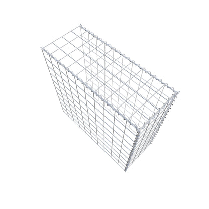 Opvokset gabion type 4 100 cm x 100 cm x 40 cm (L x H x D), maskestørrelse 10 cm x 10 cm, spiral