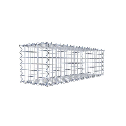 Gabione 100 cm x 30 cm x 30 cm (L x H x T), Maschenweite 5 cm x 5 cm, Spirale