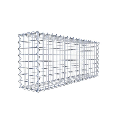 Gabion 100 cm x 40 cm x 20 cm (L x H x D), mesh size 5 cm x 5 cm, spiral