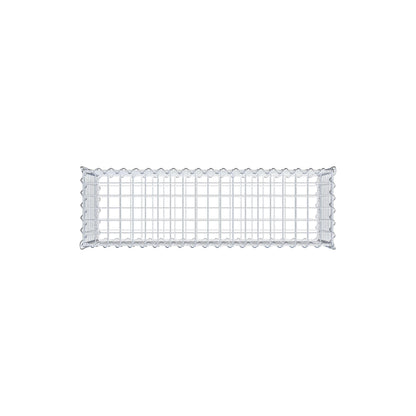 Gabion 100 cm x 40 cm x 30 cm (L x H x P), mailles 5 cm x 5 cm, spirale